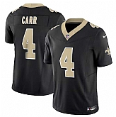 Men & Women & Youth New Orleans Saints #4 Derek Carr Black 2023 F.U.S.E. Vapor Untouchable Limited Stitched Jersey,baseball caps,new era cap wholesale,wholesale hats